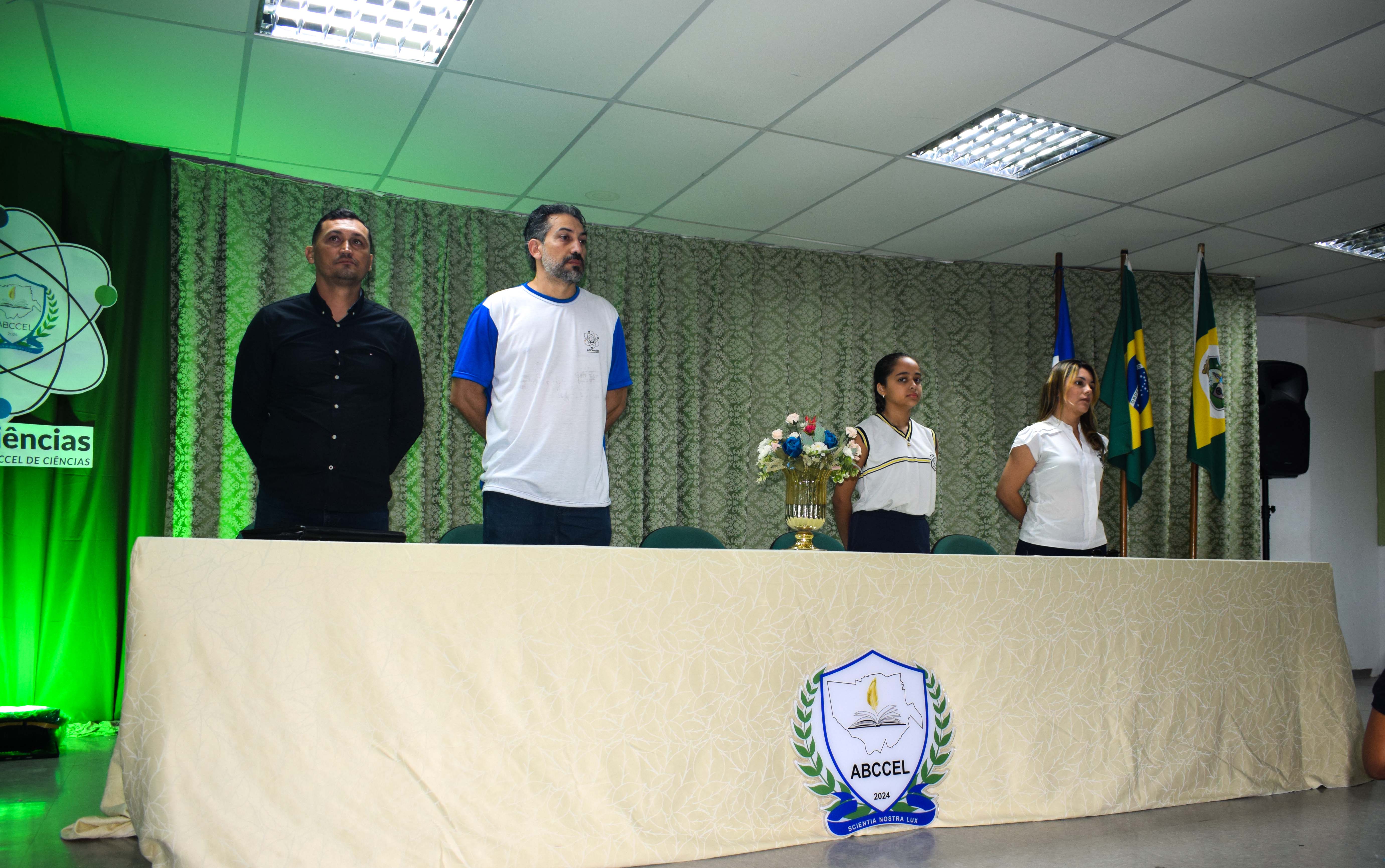 Cerimônia de abertura da ABCiências 2025