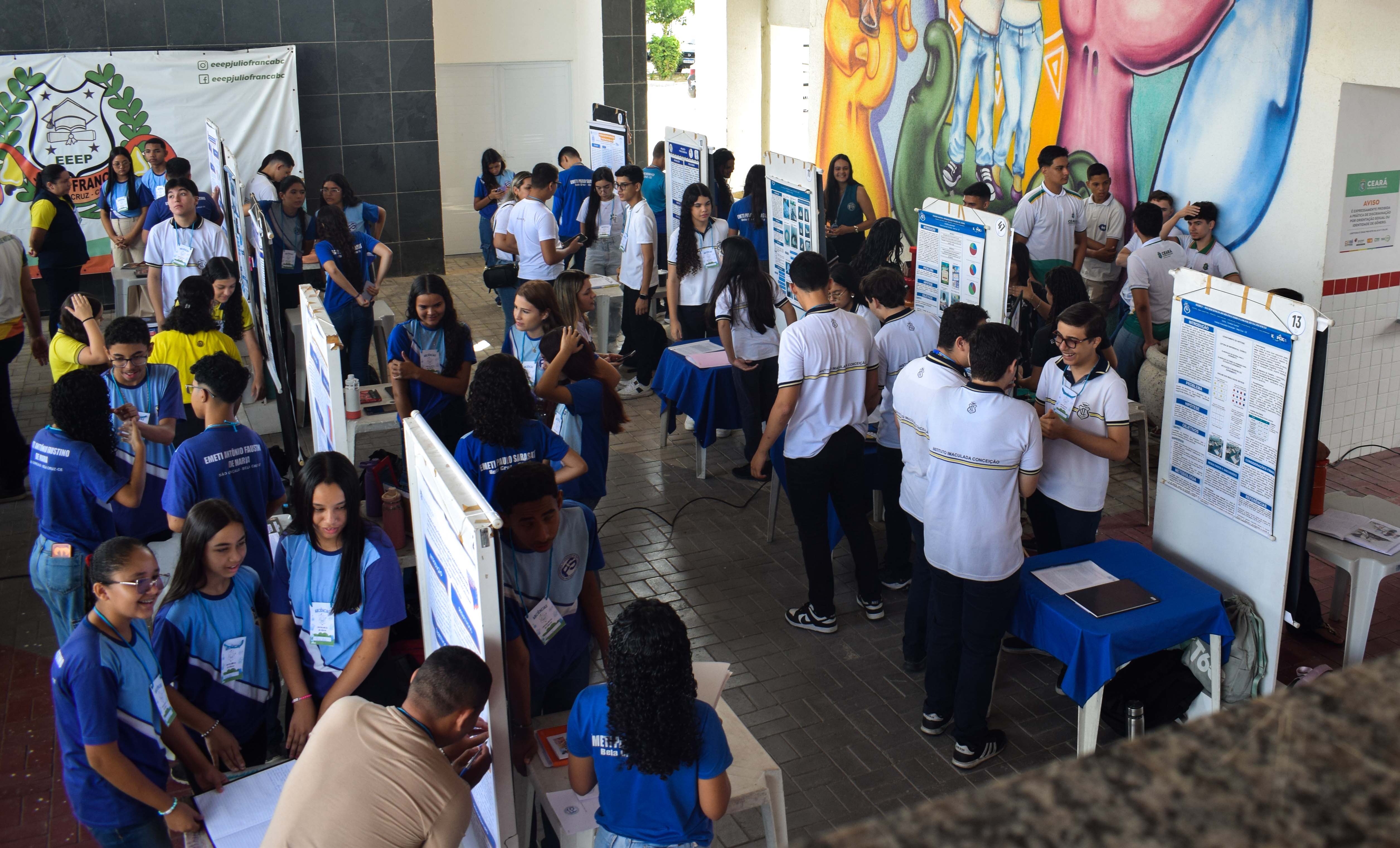 Exposição dos trabalhos da ABCiências 2025
