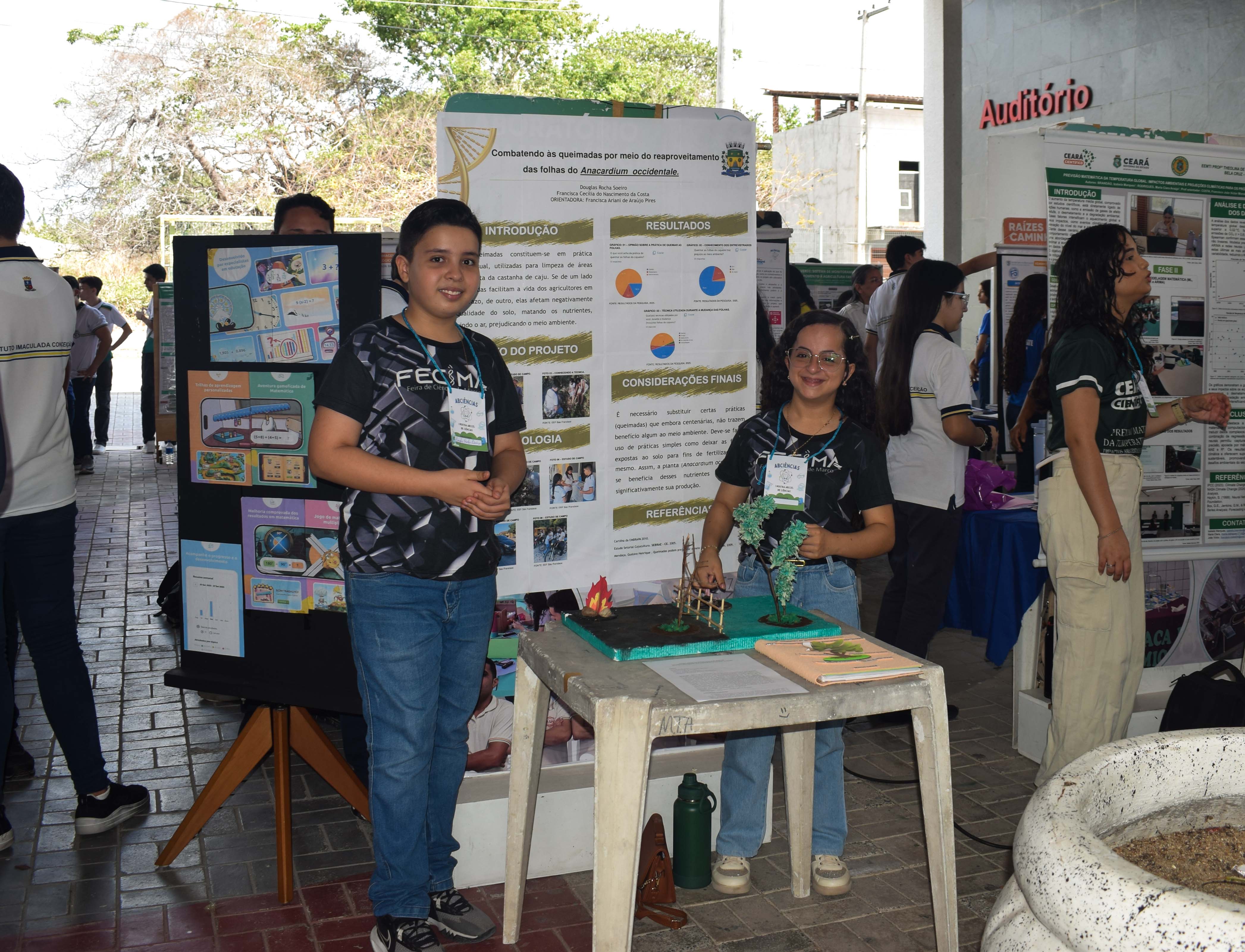Exposição dos trabalhos da ABCiências 2025