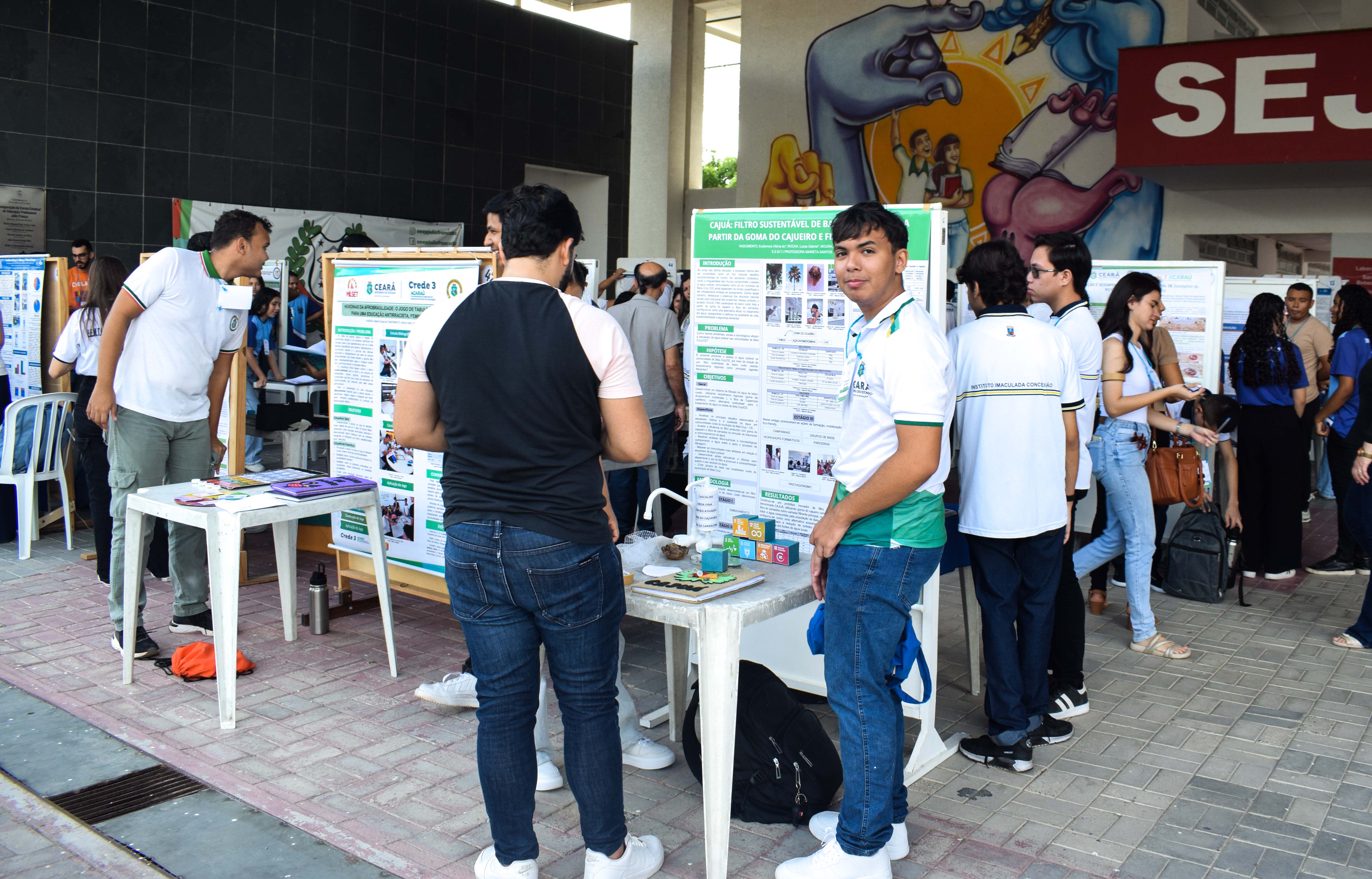 Exposição dos trabalhos da ABCiências 2025