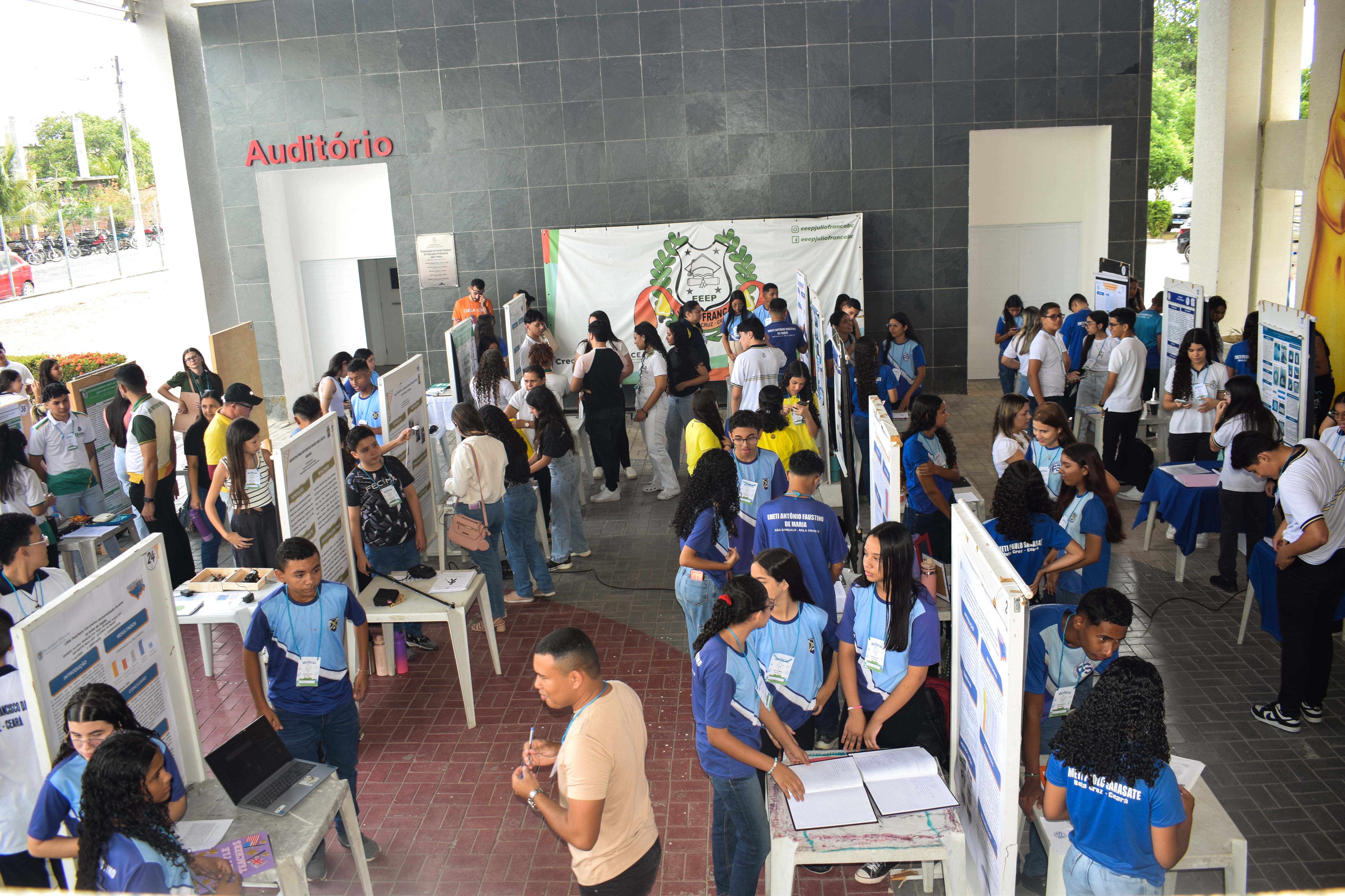 Exposição dos trabalhos da ABCiências 2025