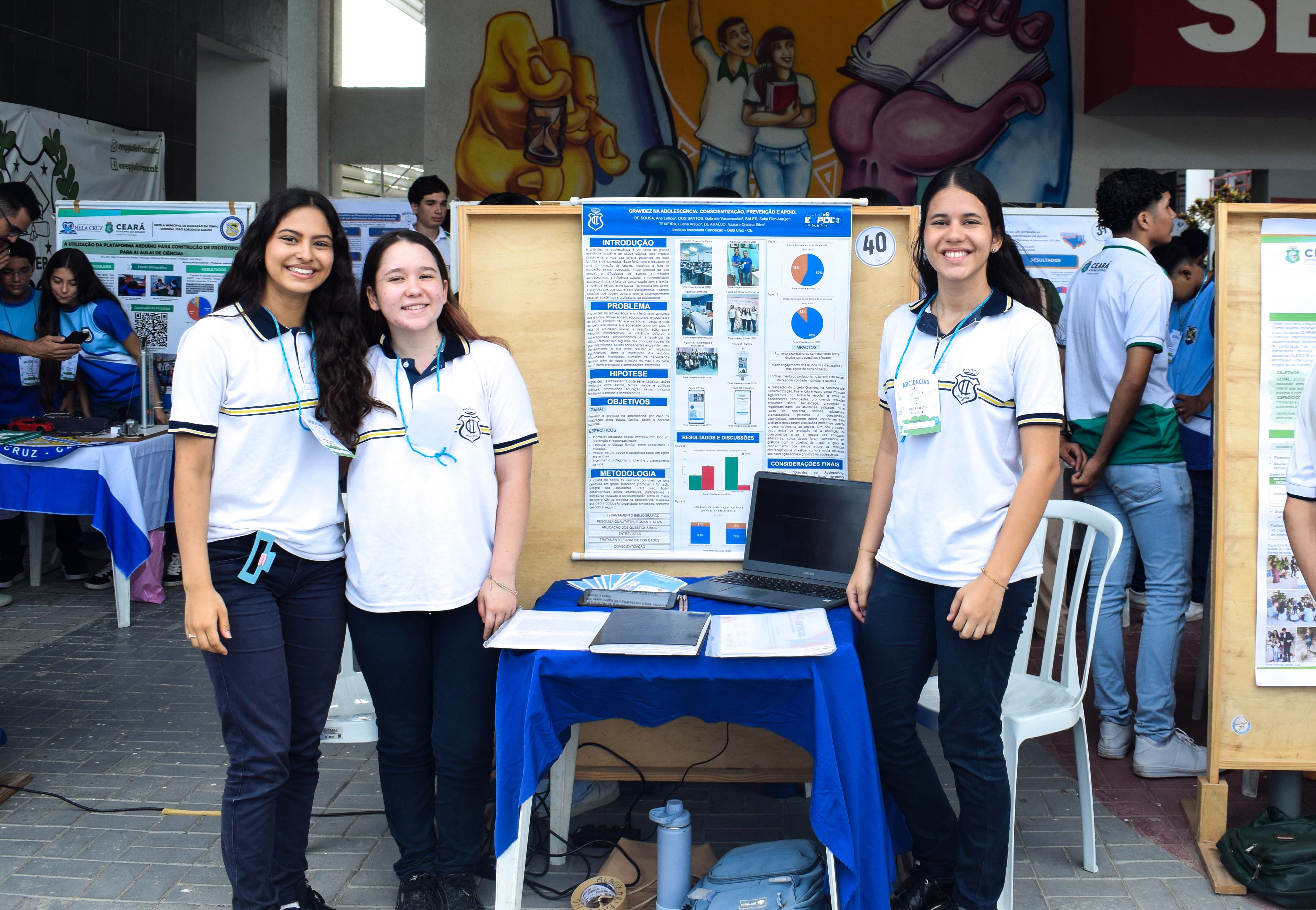 Exposição dos trabalhos da ABCiências 2025