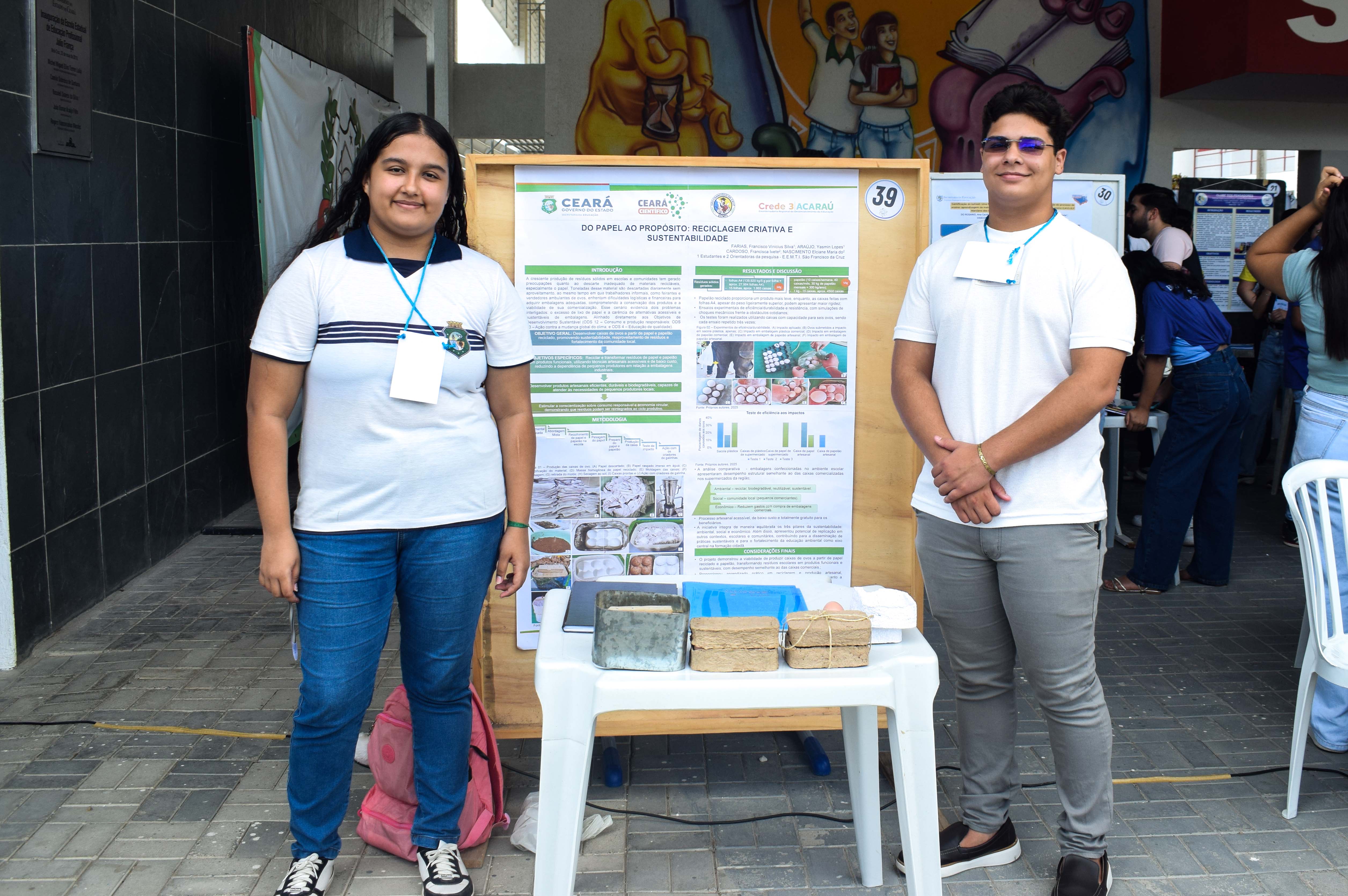 Exposição dos trabalhos da ABCiências 2025