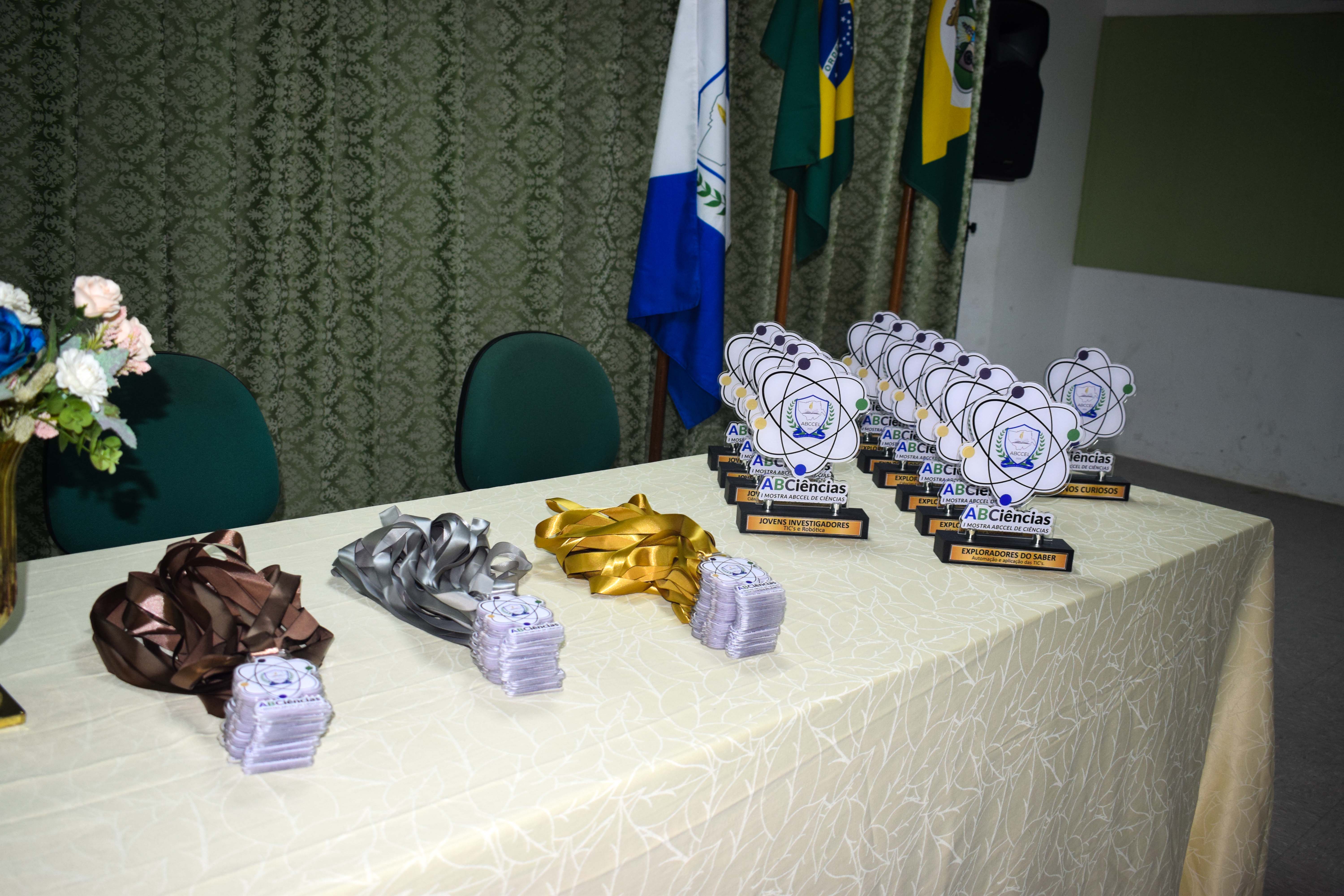 Cerimônia de premiação da ABCiências 2025