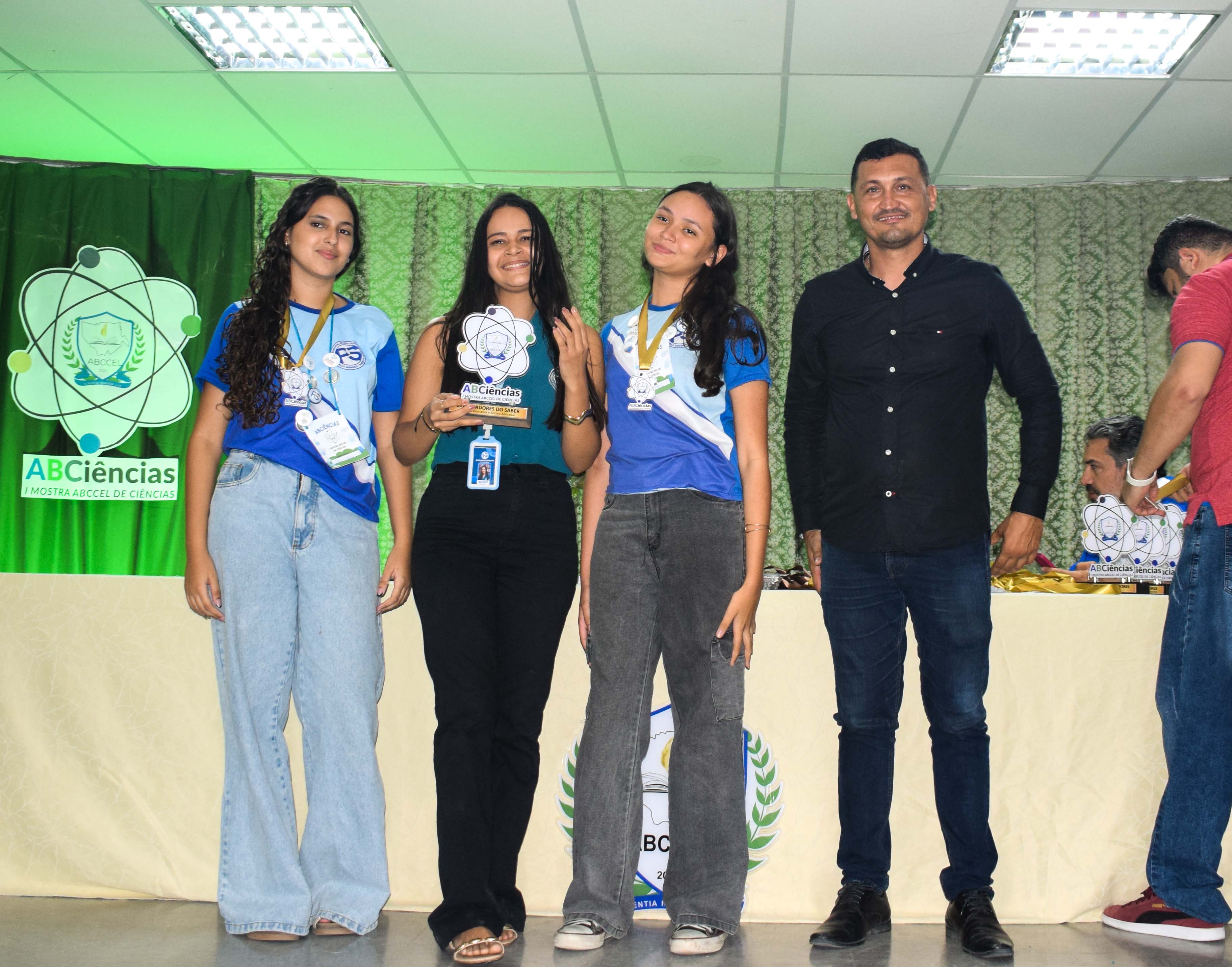 Cerimônia de premiação da ABCiências 2025