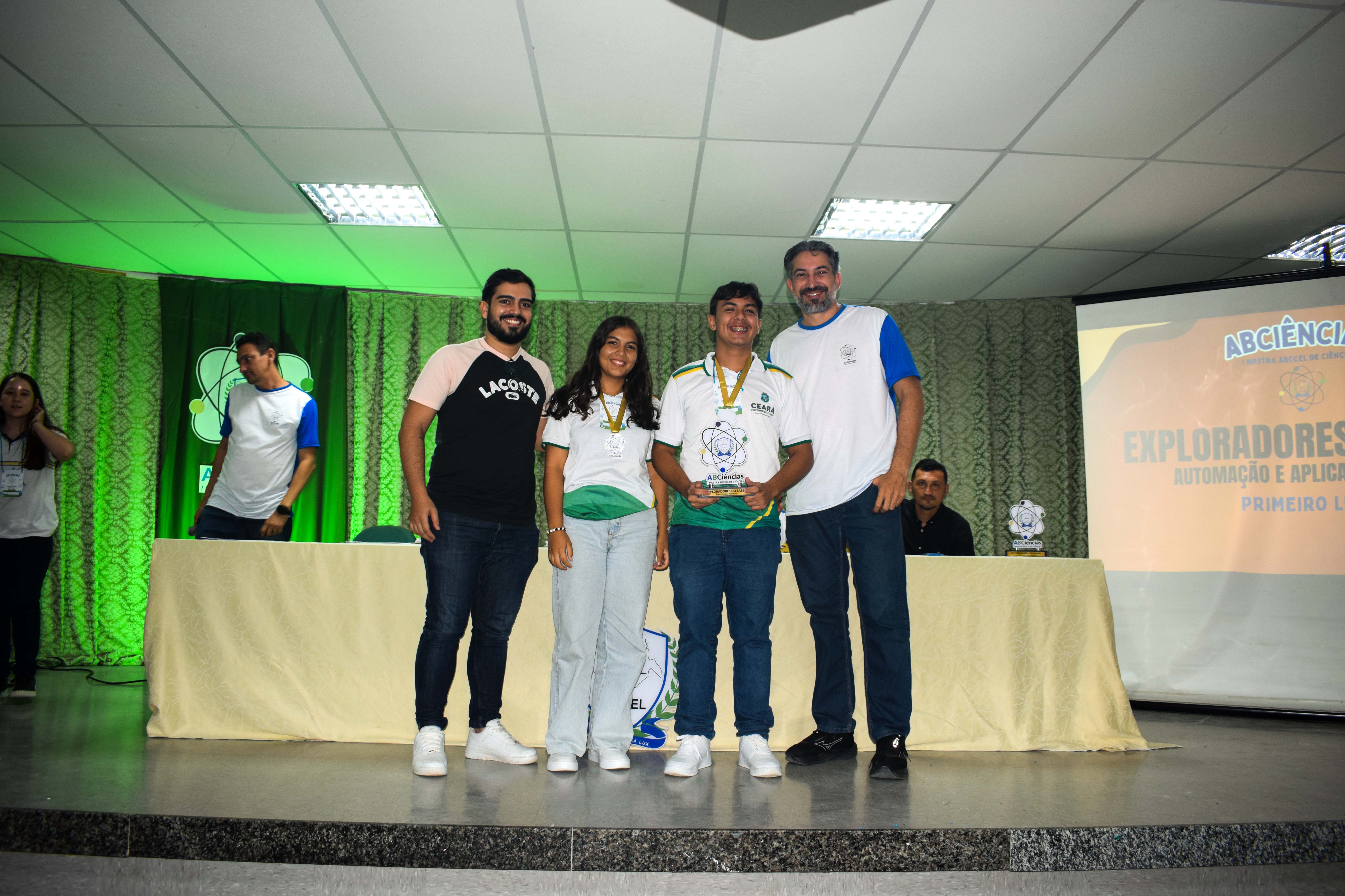 Cerimônia de premiação da ABCiências 2025